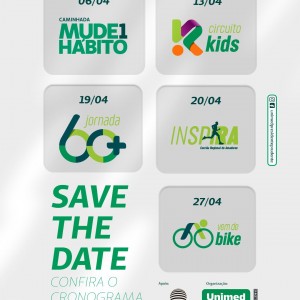 Caminhada 'Mude 1 Hábito' abre programação do Circuito Verde da Unimed em Presidente Prudente